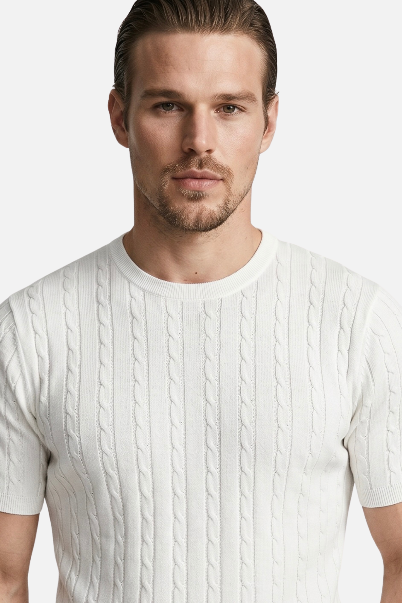 Dzianinowy T-shirt Capri