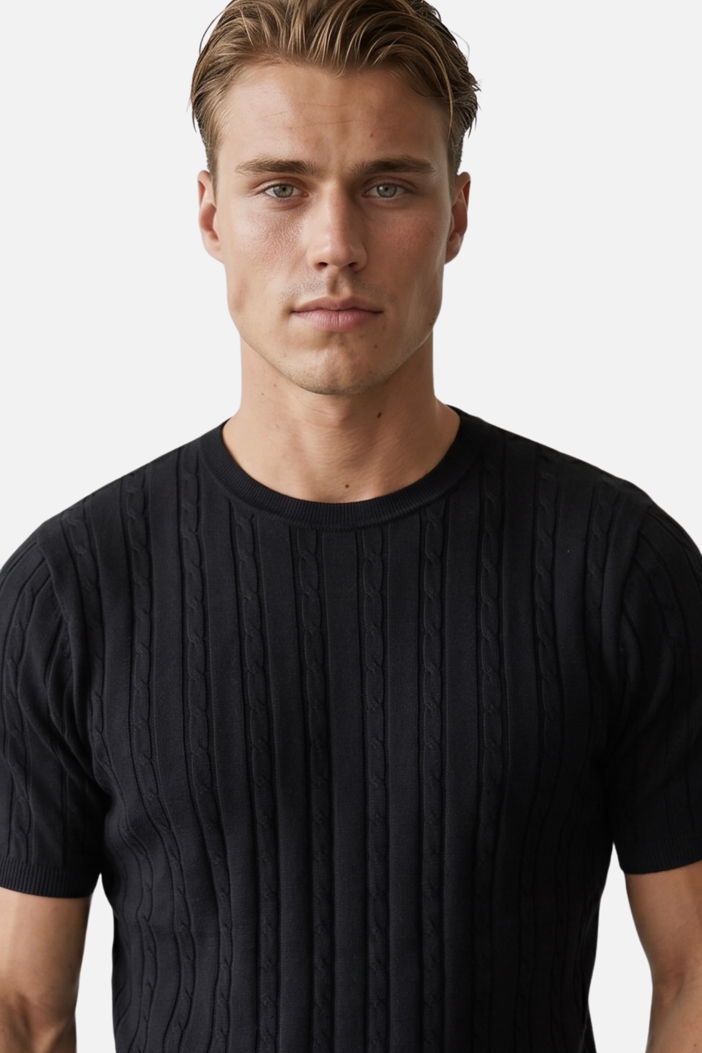 Dzianinowy T-shirt Capri